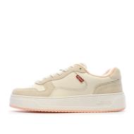 Baskets Beige Femme Levi's Glide S pas cher