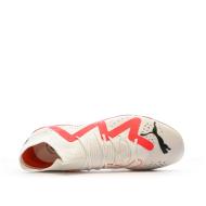 Chaussures de football Blanche/Rouge Homme Puma Future Match vue 4