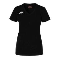 T-shirt Noir Femme Kappa Brizza pas cher