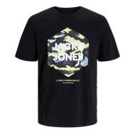 T-shirt Noir Homme Jack & Jones 12263408