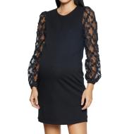 Robe de Grossesse Noire Femme Vero Moda Maternity Kaja pas cher