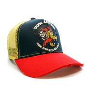 Casquette Marine/Jaune Homme Von Dutch Wolf vue 2