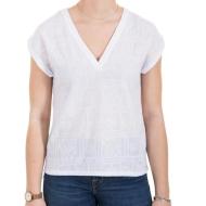 T-shirt Blanc Femme Teddy Smith Tildo