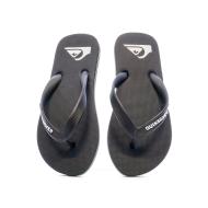 Tongs Noir Garçon Quiksilver Molokai vue 3