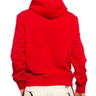 Sweat Rouge Homme Diesel Ginn vue 2