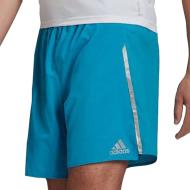 Short de Running Bleu Homme Adidas Saturday pas cher