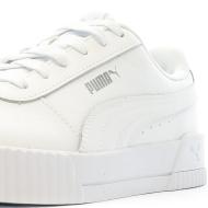 Baskets Blanche femme Puma CARINA vue 7