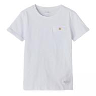 T-shirt Blanc Garçon Name It Vincent pas cher