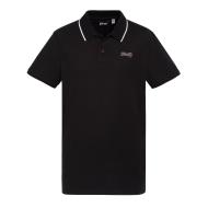 Polo Noir Homme Schott Pique Paul