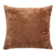 Coussin Terracotta Atmosphera Couss Flan Brush 40x40 cm