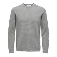 Pull Gris Homme Only & Sons Spanter