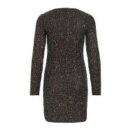 Robe Noir à Sequin Noir Femme Vila Scara vue 2