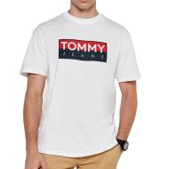 T-shirts Blanc Homme Tommy Hilfiger Reg