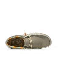 Chaussures Marron Homme Hey Dude Wally Knit vue 4