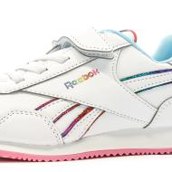 Baskets Blanches Fille Reebok Royal vue 7