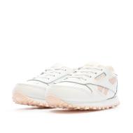 Baskets Blanches/Rose Fille Reebok Classic Leather 100069854 vue 6