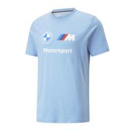 T-shirt Bleu Homme Puma Bmw Mms pas cher