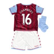 Aston Villa Kit Domicile Rouge Bébé Kappa 2021/2022 vue 2