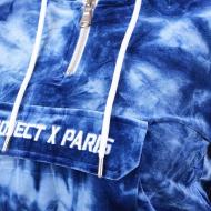 Sweat à Capuche Bleu Femme Project X Paris Tie & Dye vue 3