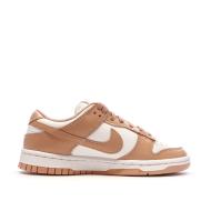 Baskets Rose/Blanche Femme Nike Dunk Low vue 2