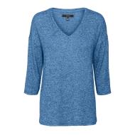 Pull Bleu Femme Vero Moda Brianna 3/4