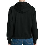 Sweat capuche Noir Femme Fila Burdur Cropped Hoody vue 2