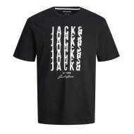 T-shirt Noir Homme Jack & Jones Delvin pas cher