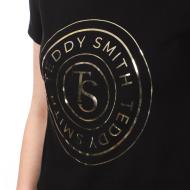 T-shirt Noir Femme Teddy Smith Tencho vue 3