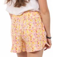 Short Jaune/Rose à Motifs Femme Vero Moda Easy vue 2