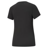 T-shirt Noir Femme Puma Essential vue 2