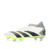 Chaussures de footl Blanc/Vert Homme Predator Accuracy.3 SG pas cher