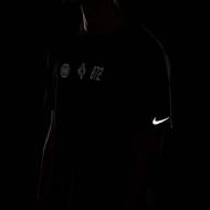 Maillot de sport Noir Homme Nike Run Top vue 3