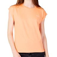 T-shirt Orange Femme Pepe jeans Bloom