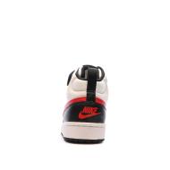 Baskets Blanche/Rouge Garçon Nike Court Borough Mid 2 vue 3