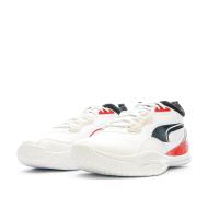 Chaussures de basket Blanche/Rouge/Noir Homme Puma Playmaker vue 6