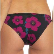 Bas de Bikini Noir à fleurs Femme Quiksilver Classic vue 2