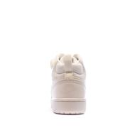 Baskets Blanche Enfant Nike Court Borough Mid 2 vue 3