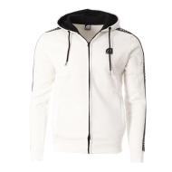 Sweat Zippé Blanc Homme Just Emporio Aramis