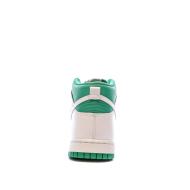 Baskets Blanches/Vertes Homme Nike Dunk vue 3