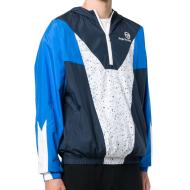 Veste 1/2 zip Bleu Homme Sergio Tacchini Coltan pas cher