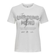 T-shirt Blanc Femme Only Lima pas cher