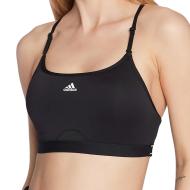 Brassière Noire Femme Adidas Aeroreact pas cher