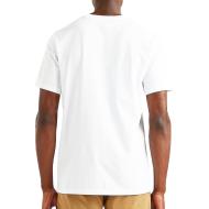 T-shirt Blanc Homme Dockers Graphic Neutrals vue 2