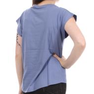 T-shirt Mauve Femme Pepe Jeans Bloom vue 2