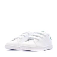 Baskets Blanches Mixte Adidas Stan Smith Scratch vue 6