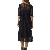 Robe de Grossesse Noir Femme Vero Moda Marternity Calf vue 2