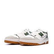 Baskets Blanc/Vert Homme New Balance 550 vue 6