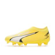 Chaussures de foot Jaunes Enfant Puma Ultra Match LL FG pas cher