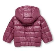 Doudoune Prune Fille KIDS ONLY Quilted vue 2