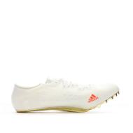 Chaussures d'Athlétisme Blanche/Noire/Orange Homme Adidas Adizero Prime vue 2